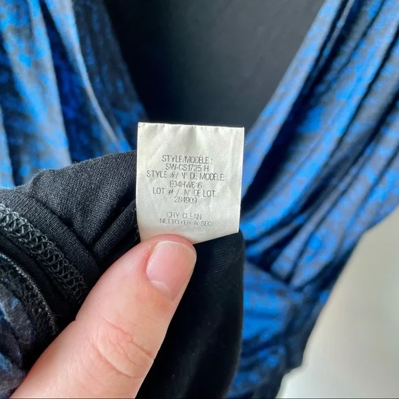 Helmut Lang Draped Open Back Jersey Gathered Waist Dress - Picture 10 of 10